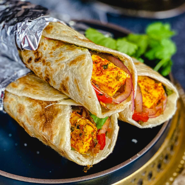Crispy Paneer Wrap