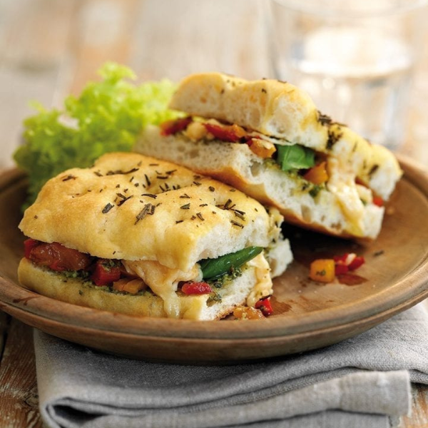 Roasted Foccassia Sandwich